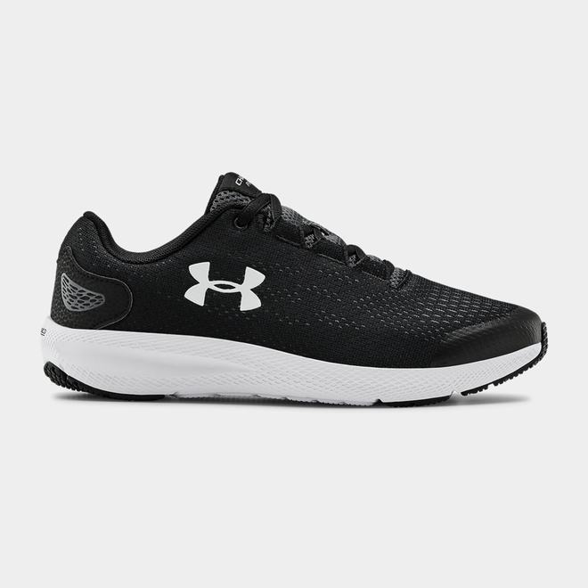 Under Armour Charged Pursuit 2 Wide - Chlapcenske Tenisky - Čierne/Biele